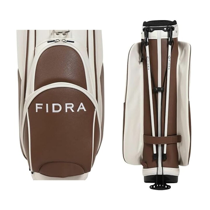 楽天市場】【ネーム入れ無料】キャディバッグ FIDRA 2TONE STAND 