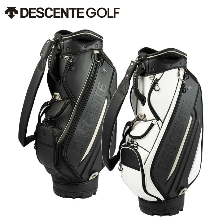 楽天市場】【ネーム入れ無料】キャディバッグ DESCENTE GOLF デサント 