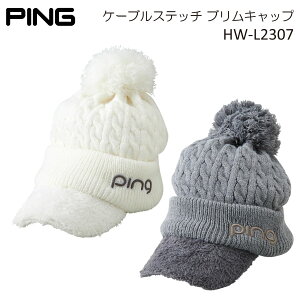 yzPING P[uXeb` ujbgLbv CABLE STITCH BRIM CAP HW-L2307 fB[Xp 24N