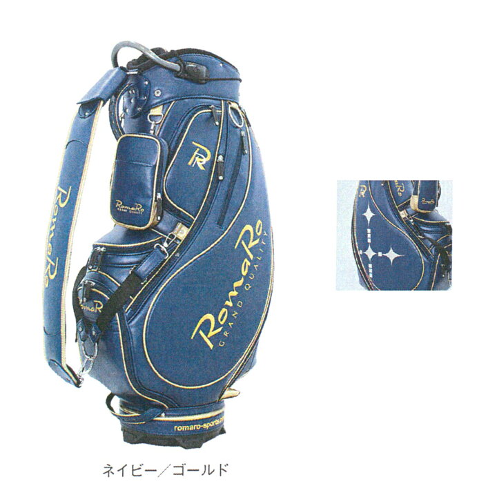 楽天市場】【ネーム入れ無料】 キャディバッグ RomaRo ロマロ 2024 PRO 
