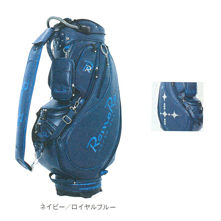 楽天市場】【ネーム入れ無料】 キャディバッグ RomaRo ロマロ 2024 PRO 