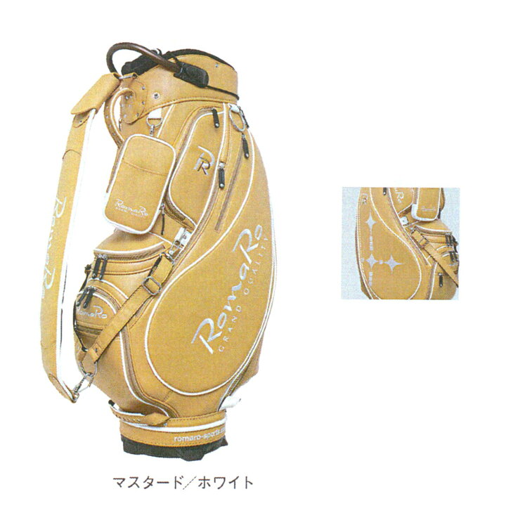 楽天市場】【ネーム入れ無料】 キャディバッグ RomaRo ロマロ 2024 PRO 