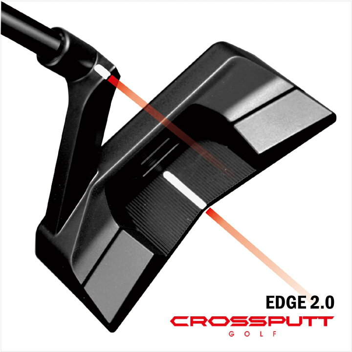 楽天市場】クロスパットゴルフ パター エッジ 2.0 CROSSPUTT GOLF EDGE 