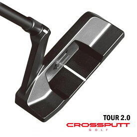 クロスパットゴルフ パター ツアー 2.0 CROSSPUTT GOLF TOUR 2.0 ピン型 ブレード型 ゴルフクラブ ブラック