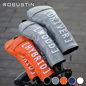 【EVEN掲載モデル】新作 お洒落 ヘッドカバー ベルクロ番手 高級 TOUR ARMOUR SERIES ゴルフ ヘッドカバー ROBUSTIN オリジナル ドライバー フェアウェイウッド ユーティリティ ヘッドカバー DR FW UT 単品 防水 おしゃれ 番手 ギフト プレゼント