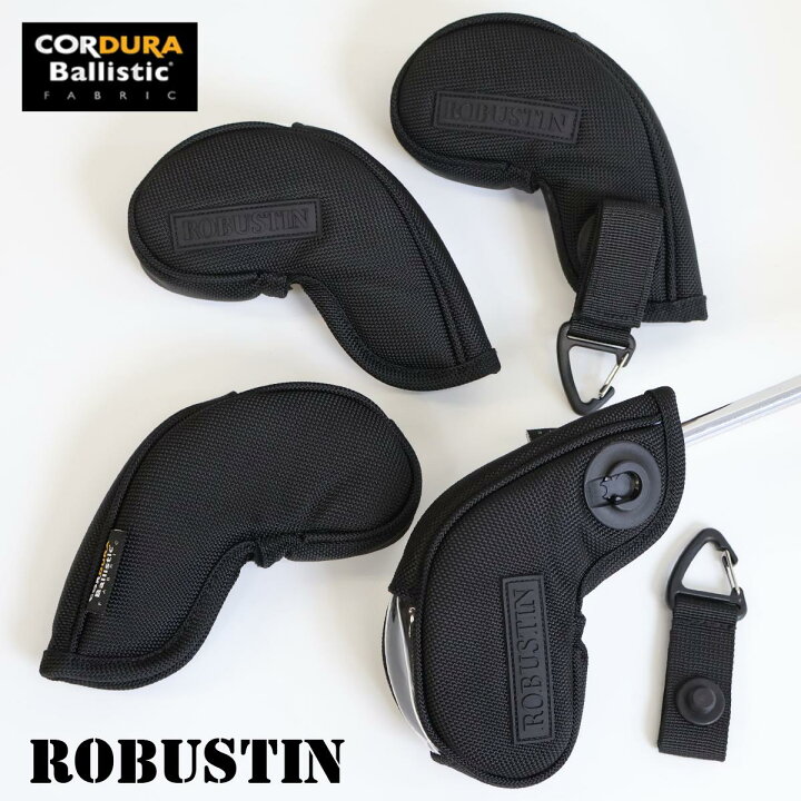 楽天市場】ROBUSTIN CORDURA 1680D ゴルフ アイアンカバー バリ 
