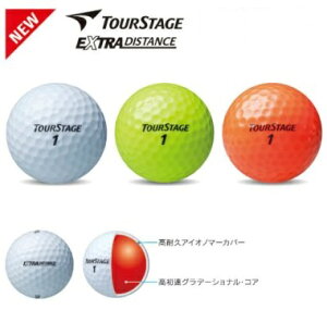 ブリヂストン TOURSTAGE ツアーステージ エクストラ ディスタンス ゴルフボール 1ダース(12球)2014NEWモデル