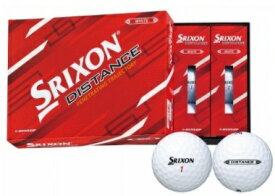 ゴルフボール ダンロップ スリクソン NEW ディスタンス ゴルフボール 1ダース（12球） DUNLOP SRIXON NEW DISTANCE GOLF BALL 2022モデル