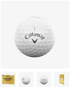 St{[ LEFC N cA[ St {[ 1_[Xi12j Callaway CHROME TOUR GOLF BALL 2024f