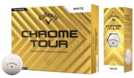 ゴルフボール キャロウェイ クロム ツアー ゴルフ ボール 1ダース（12球） Callaway CHROME TOUR GOLF BALL 2024モデル