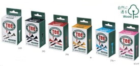 ゴルフ ティ ダンロップ ウッドティ GGF-05508 DUNLOP GOLF WOOD TEE ゴルフ用品 2023モデル