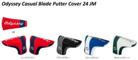ゴルフ ヘッドカバー パター用 オデッセイ カジュアル ブレード パター カバー 24 JM Odyssey Casual Blade Putter Cover 24JM 2024モデル