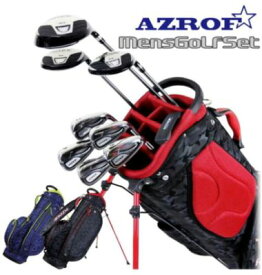 AZROF メンズ ゴルフクラブセット キャディーバッグ付き AZ-MSET01