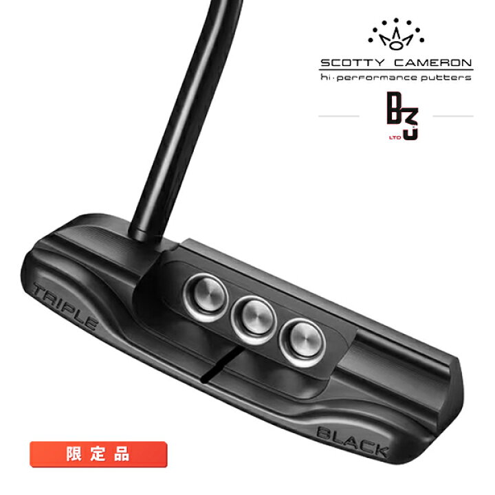 楽天市場】スコッティキャメロン B3 Triple Black Design Limited 