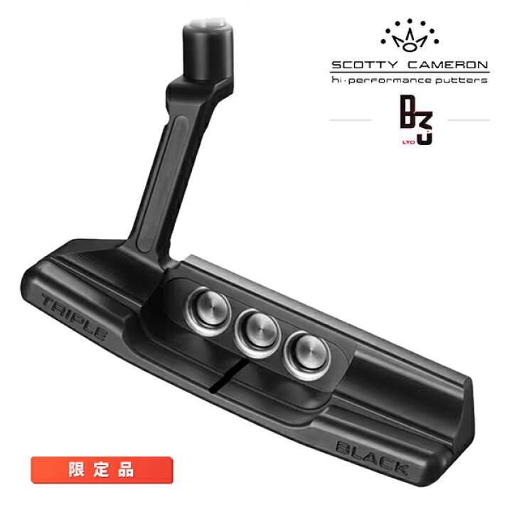 楽天市場】スコッティキャメロン B3 Triple Black Design Limited 