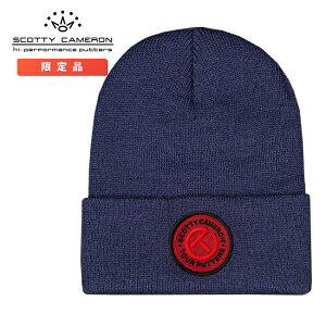 �X�R�b�e�B�L�������� ���b�h �T�[�N�� T �p�b�` �j�b�g�L���b�v �l�C�r�[ �t���[�T�C�Y Scotty Cameron �r�[�j�[ NAVY SC060025 RED Circle T