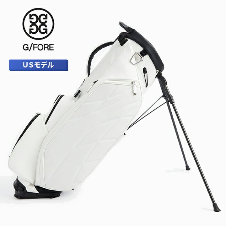 楽天市場】ジーフォア G FORE スタンド キャディバッグ スノー 