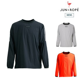 【10%OFF SALE】JUN&ROPE’ ジュンアンドロペ メンズ ナイロンストレッチバックロゴ撥水プルオーバー撥水 透湿 EJL52220 CACC_02