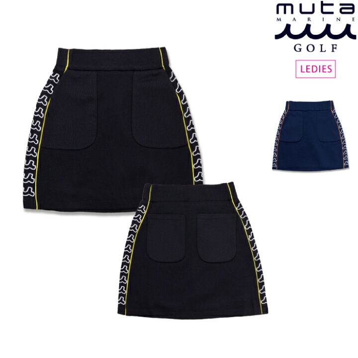 楽天市場】muta MARINE GOLF ムータマリンゴルフ レディース WAVE LINE 