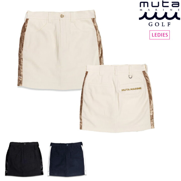 楽天市場】muta MARINE GOLF ムータマリンゴルフ レディース ベロア 