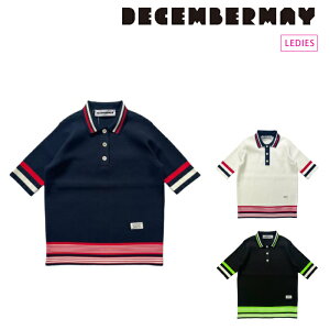 DECEMBERMAY fBZo[C fB[X Chronicle thermal knit Polo neo 2-205-1019 CACC_01