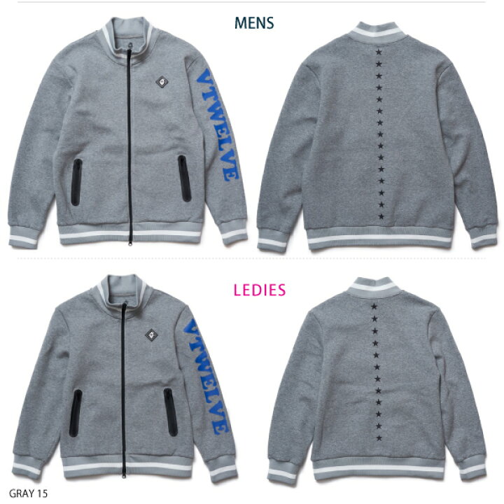 楽天市場】V12 ヴィトゥエルブ メンズ・レディース H TONE LOGO JKT 