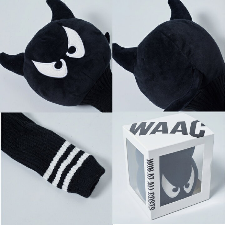 Waac ワック 1w 22ss Dr キャラクター グッズ ゴルフカバーjun2 ドライバーカバー ドライバー用 ヘッドカバー 最安値挑戦 ヘッドカバー