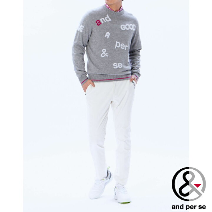 楽天市場】【40%OFF SALE】and per se アンパスィ メンズ ウールmix 