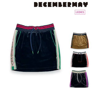 DECEMBERMAY fBZo[C fB[X Warm Velours skirtyZbgAbvΉz2-312-2545 CACD_02