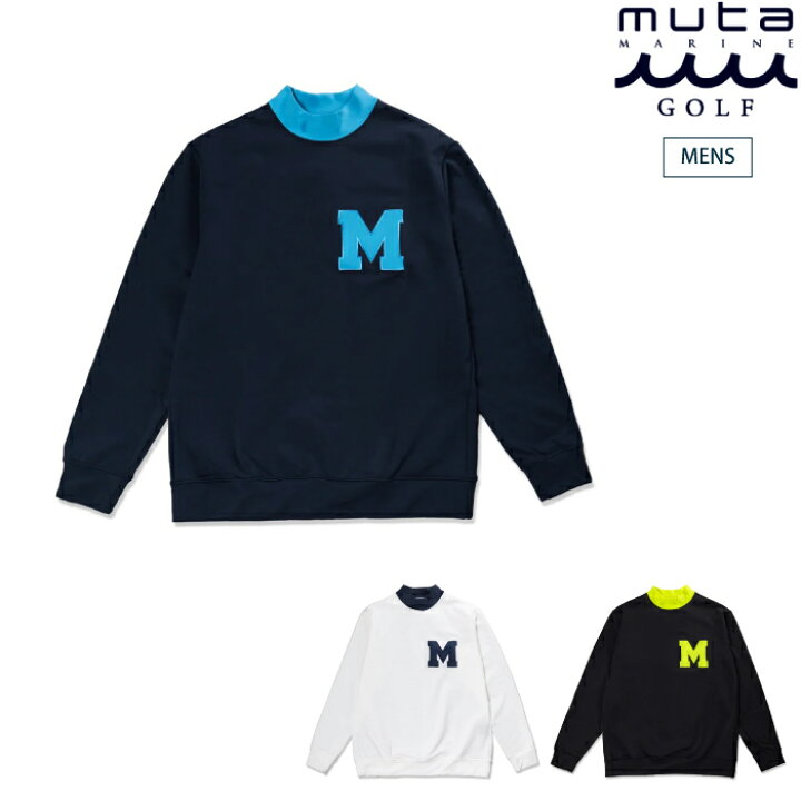楽天市場】muta MARINE GOLF ムータマリンゴルフ メンズ バイカラー  