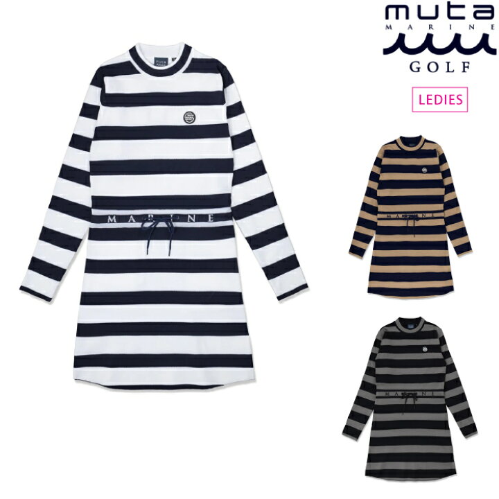 楽天市場】muta MARINE GOLF ムータマリンゴルフ レディース ボーダー  