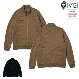 V12 ヴィトゥエルブ メンズ レディース QUILT JKT キルティングジャケット 伸縮性 V122320-JK09 秋冬 2023