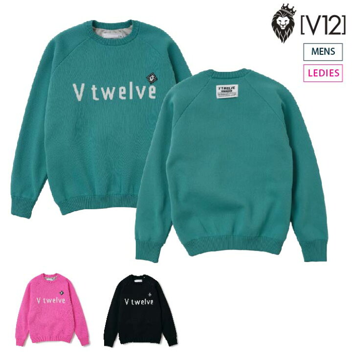 極暖⛳️】V12 ヴィトゥエルブ ALINE KNIT ニット スウェット XL