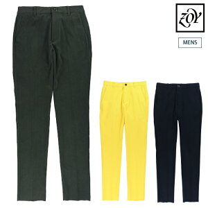 【40%OFF SALE】ZOY ゾーイ メンズ トリコットコーデュロイ ロングパンツ 071434410 CACD_02