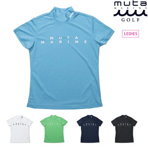 muta MARINE GOLF ムータマリンゴルフ レディース モックネックシャツ (WOMAN)[全5色] MMSG-220824-W 春夏 2023