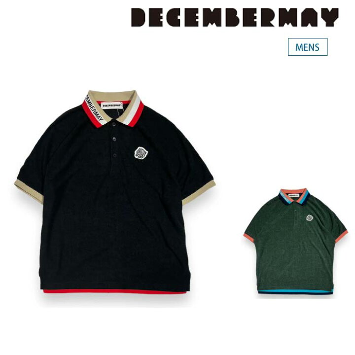 楽天市場】DECEMBERMAY ディセンバーメイ メンズ ゴルフウェア 半袖  