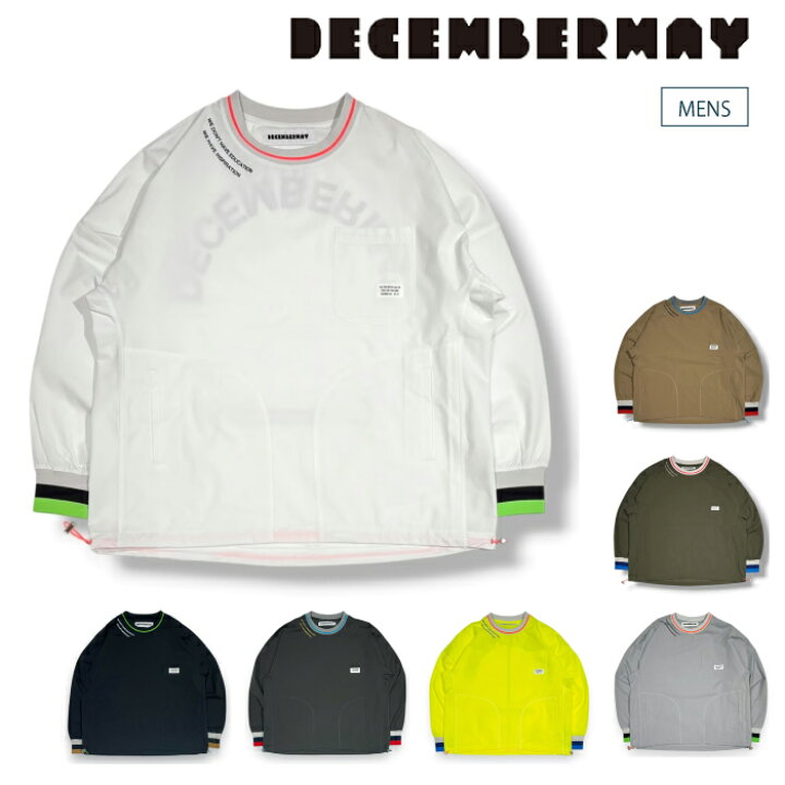 楽天市場】DECEMBERMAY ディセンバーメイ ゴルフウェア メンズ プル 