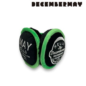 DECEMBERMAY fBZo[C Y fB[X C[}t Embroidery warm earmuffs / UNISEX 3-312-5514 CACE_02