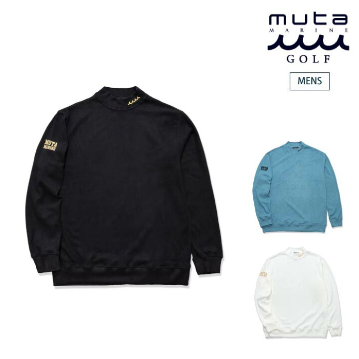楽天市場】muta MARINE GOLF ムータマリンゴルフ メンズ ライトニット  