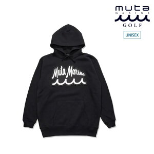 muta MARINE GOLF [^}St Y fB[X N XEFbgp[J[ ACANTHUS x muta MARINE Script Logo Hooded Sweatshirts MMAC-MA2432 CACE_02