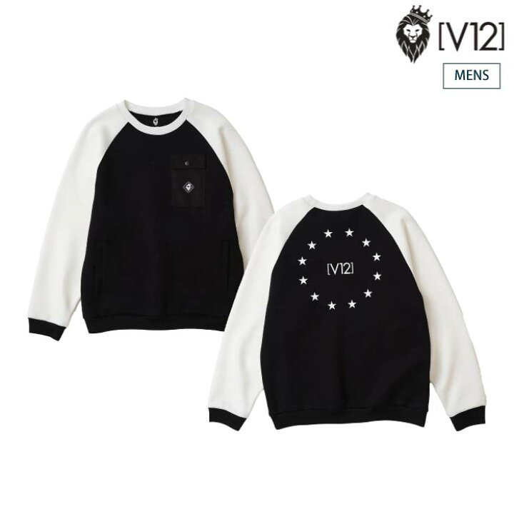 楽天市場】V12 ヴィトゥエルブ メンズ ゴルフウェア SNAP CREW 