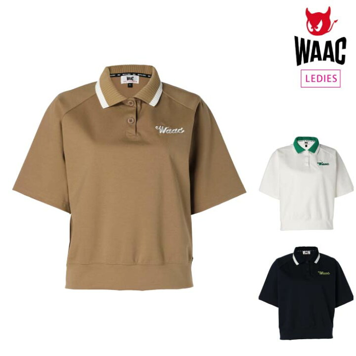 楽天市場】WAAC ワック ゴルフ半袖シャツ ゴルフウェア レディース  