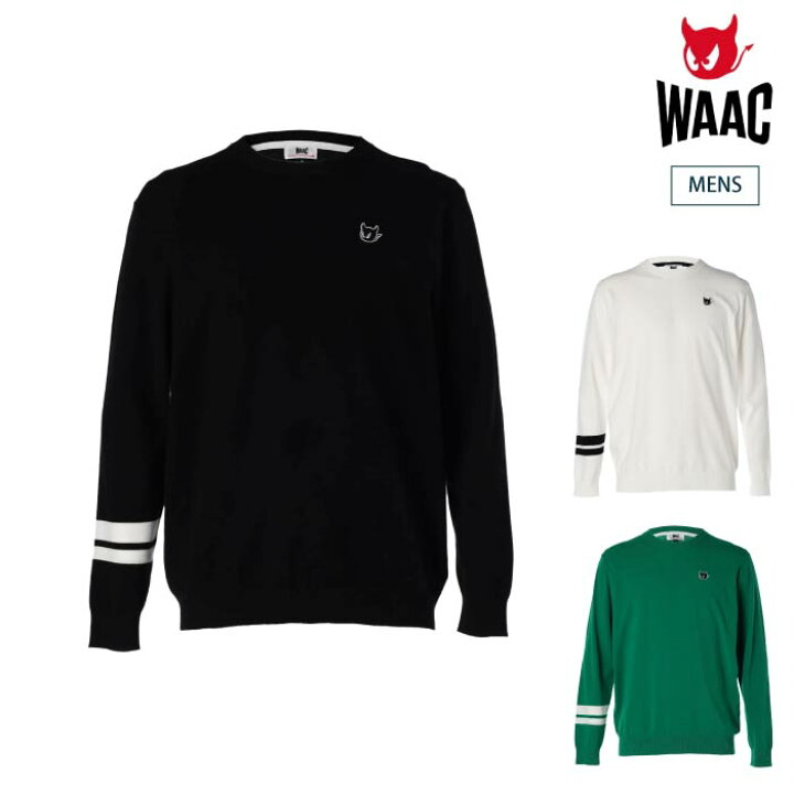 楽天市場】WAAC ワック メンズ MENS ソフトタッチベーシックニット  