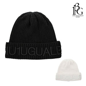 1PIU1UGUALE3 GOLF ウノピゥウノウグァーレトレゴルフ ゴルフウェア メンズ レディース 113 GOLF KNIT CAP ニット 帽子 GRG500-GCU004 秋冬 2025