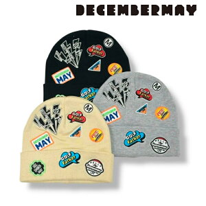 DECEMBERMAY fBZo[C StEFA Y fB[X Embroidery beanie/ UNISEX jZbNX jbg hJr[j[ ۉ 3-999-5208 H~ 2025