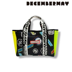 DECEMBERMAY fBZo[C St Y fB[X J[gobO Livelimix print 2WAY neoprene mini tote bag / UNISEX ~jg[gobO 3-999-8526 H~ 2025