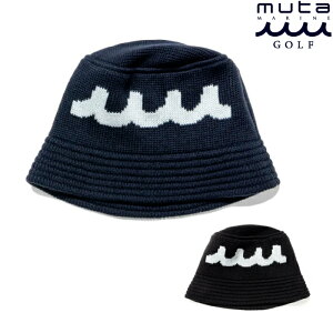 muta MARINE GOLF [^}St StEFA Y fB[X ACANTHUS × muta MARINE Logo Knit Bucket Hat jbg oPbgnbg { mmac-ma2543 H~ 2025