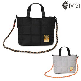 V12 ヴィトゥエルブ ゴルフウェア メンズ レディース QUILT CART BAG 高級感 ロープショルダー付属 v122520-bg05 秋冬 2025