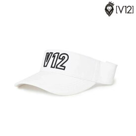 V12 ヴィトゥエルブ ゴルフ メンズ レディース PO VISOR サンバイザー V122520-CP01 秋冬 2025