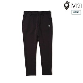 V12 ヴィトゥエルブ ゴルフウェア メンズ MDIA PANTS 高級感 ウエストゴム セットアップ対応 v122520-pn03 秋冬 2025